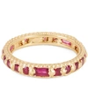 POLLY WALES GOLD RAMONA RAPUNZEL RUBY RING,5057865201030