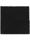 Faliero Sarti Classic Scarf - Black In Black