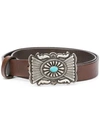 POLO RALPH LAUREN embellished buckle belt