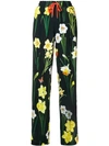 DOLCE & GABBANA FLORAL-PRINT JOGGER TROUSERS