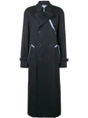 MAISON MARGIELA LONG-SLEEVED WATERREPELLENT TRENCHCOAT