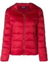 EA7 EA7 EMPORIO ARMANI PADDED JACKET - RED