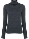 CHALAYAN split neck sweater