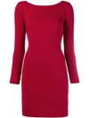 BLANCA LONGSLEEVED FITTED DRESS