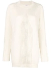 MAISON MARGIELA RIBBED KNIT jumper