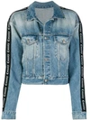 MARCELO BURLON COUNTY OF MILAN SHORT DENIM JACKET