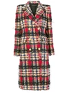 ALEXANDRE VAUTHIER OVERSIZED CHECK COAT