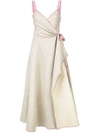 ROSIE ASSOULIN BELTED WRAP GOWN