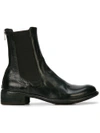 OFFICINE CREATIVE BACK ZIP ANKLE BOOTS