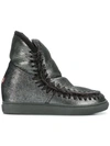 MOU INNER WEDGE SNEAKER BOOTS