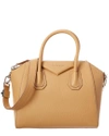 Givenchy 'small Antigona' Leather Satchel - Beige In Beige