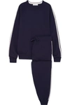 OLIVIA VON HALLE Missy Paris silk-blend sweatshirt and track pants set