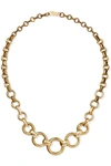 LAURA LOMBARDI GOLD-TONE NECKLACE