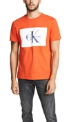 CALVIN KLEIN JEANS EST.1978 MONOGRAM CREW NECK TEE