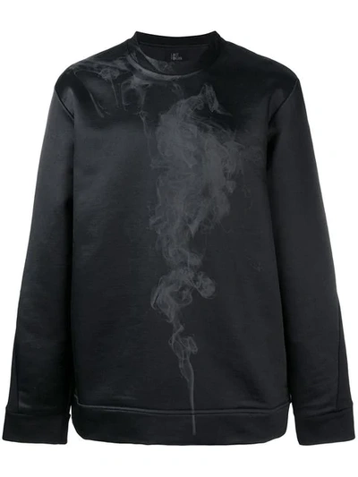 Lost & Found Ria Dunn Smoke Printed Sweatshirt - Black