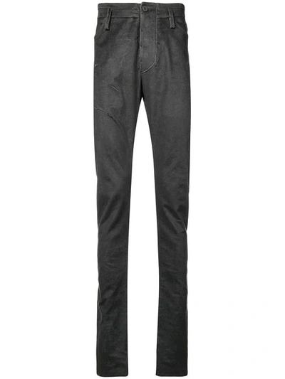 Lost & Found Darted Slim Fit Trousers In Black