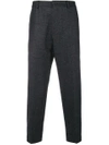 MCQ BY ALEXANDER MCQUEEN PLAID TAILORED TROUSERS