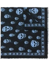 ALEXANDER MCQUEEN SKULL SCARF