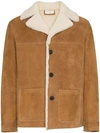 SAINT LAURENT Trapper shearling jacket