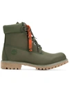 TIMBERLAND TIMBERLAND LACE-UP ANKLE BOOTS - GREEN