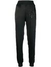 PHILIPP PLEIN SEQUIN EMBELLISHED TRACK PANTS