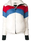 MONCLER MONCLER GRENOBLE PADDED FEATHER DOWN JACKET - WHITE
