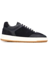ETQ. ETQ. PANELLED LOW TOP SNEAKERS - BLUE