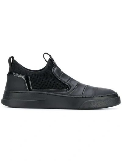 Bruno Bordese Slip-on Sneakers In Black