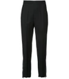 GIVENCHY Black High Waist Tailored Trousers,2296931295055080144