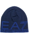 EA7 LOGO KNIT CAP
