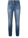 3X1 3X1 STRAIGHT CROPPED JEANS - BLUE
