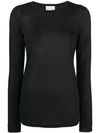 FORTE FORTE FORTE FORTE FITTED SILHOUETTE BLOUSE - BLACK