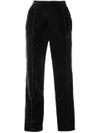 FAITH CONNEXION VELVET TRACK PANTS