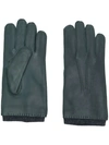 ORCIANI ORCIANI LINED GLOVES - GREEN