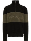 LIAM HODGES hand written embroidered fleece sweatshirt