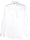 Giorgio Armani Plain Shirt In White