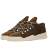FILLING PIECES Filling Pieces Mountain Cut Ghost Waxed Suede Sneaker,2962259191021