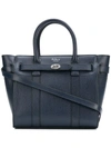 MULBERRY MULBERRY BAYSWATER TOTE BAG - BLUE