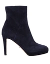 Sergio Rossi Ankle Boot In Dark Blue