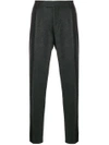 TIGER OF SWEDEN TIGER OF SWEDEN TROLOSA TAPERED TROUSERS - GREY