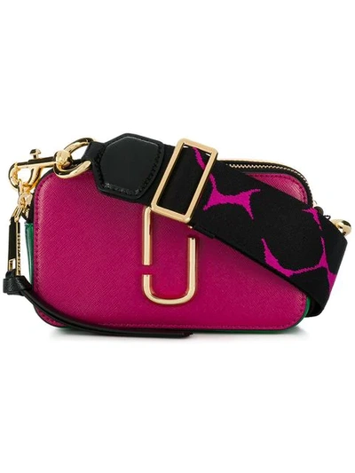 Marc Jacobs M0012007 662 Magenta Multi  Leather/fur/exotic Skins->leather In Pink