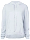 ALEXANDRA GOLOVANOFF ALEXANDRA GOLOVANOFF HOODED SWEATSHIRT - BLUE