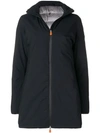 SAVE THE DUCK SAVE THE DUCK HOODED PARKA COAT - BLACK