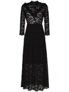 BY TIMO HIGH NECK LACE MAXI DRESS