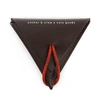 ANCHOR & CREW DEEP BROWN DUNSTER LEATHER & ROPE COIN PURSE