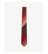 PAUL SMITH Diagonal stripe silk tie