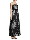 LAUNDRY BY SHELLI SEGAL Floral Jacquard Ball Gown,0400098725285