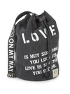 PEACE LOVE WORLD Sling Bucket Bag,0400098196901