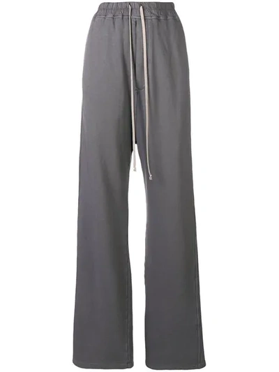 Rick Owens Drkshdw Flared Track Trousers - Grey