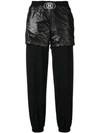 BARBARA BOLOGNA BARBARA BOLOGNA LOOSE TRACK TROUSERS - BLACK